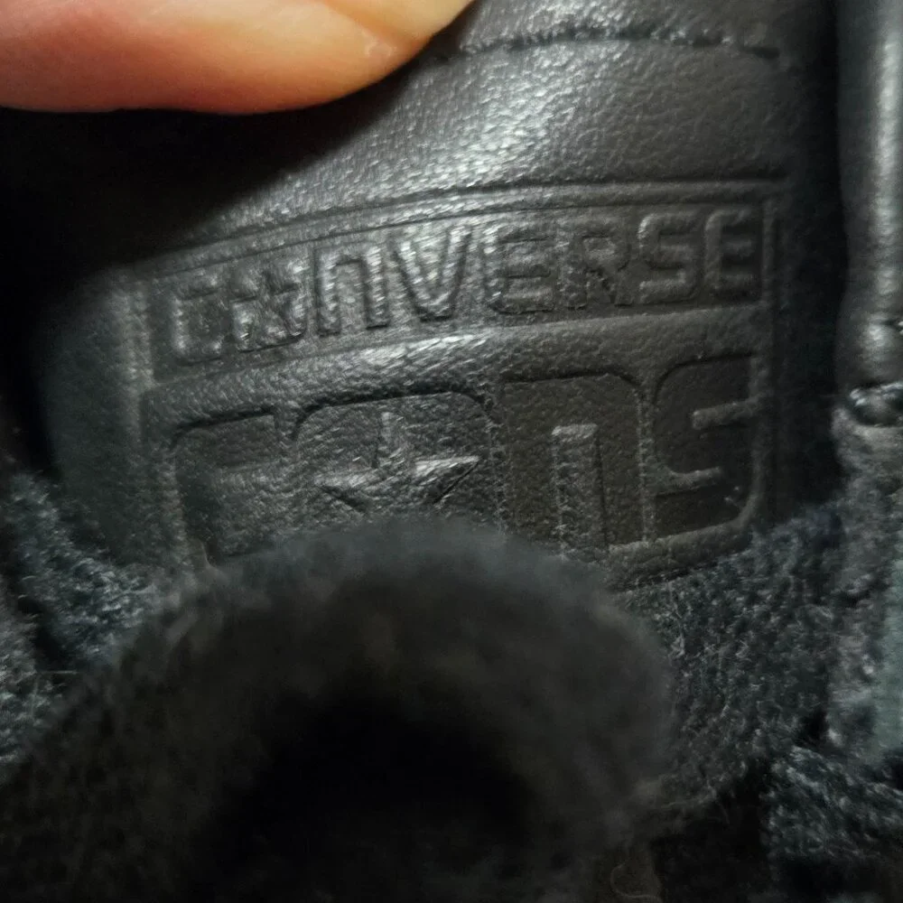 Converse One Star CC OX Black Skate Shoes Men’s 8 Women’s 9.5